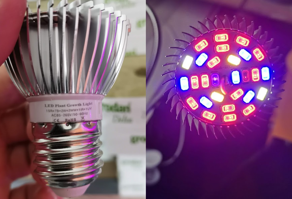 LED vekstlys med lavt strømforbruk. Colere.Pro-02