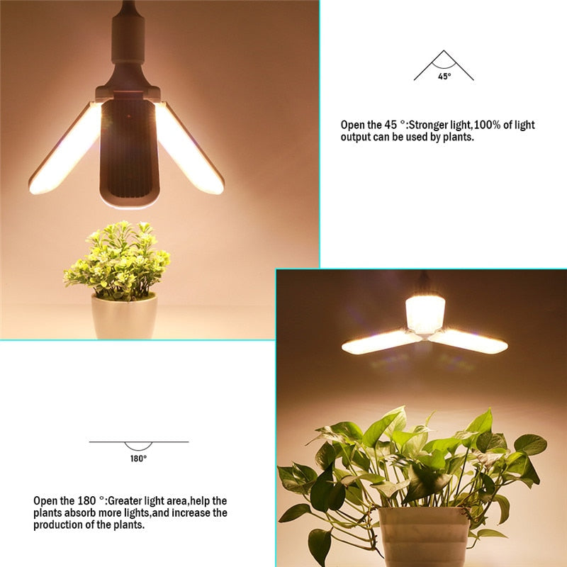 LED vekstlys med 282 PPFD ved 20cm. 30 watt. Colere.Pro 03